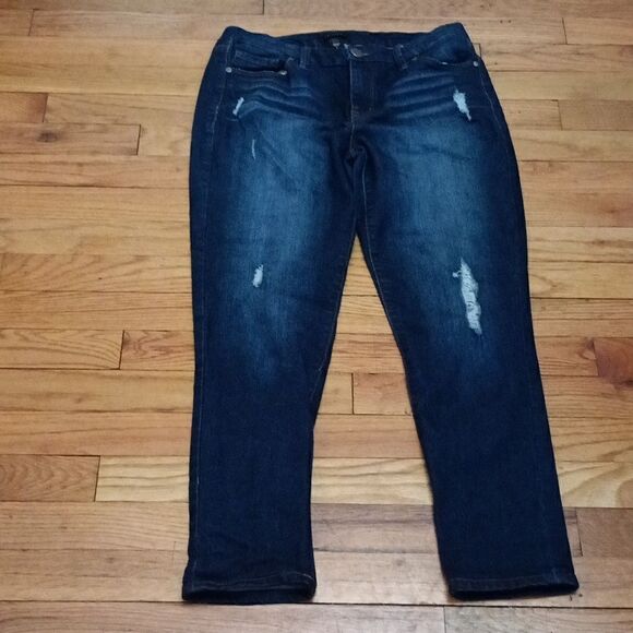 Metaphor Women's Distressed Denim Jeans sz 8 - Picture 1 of 6